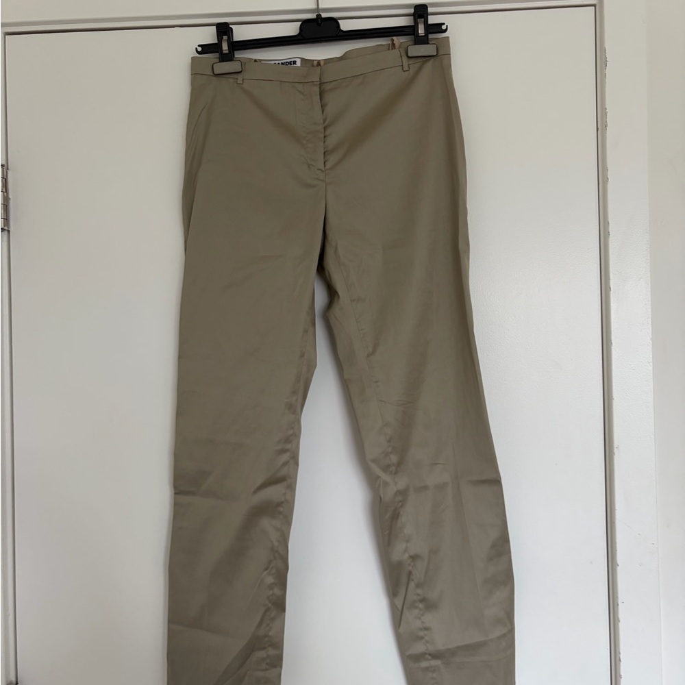 Jil Sander Light Tan Trousers